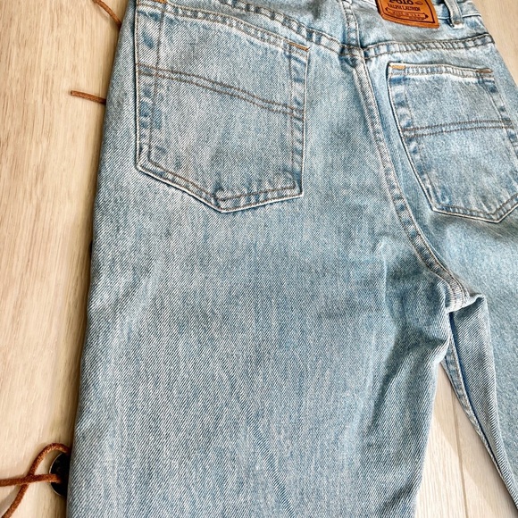 Vintage UNION MADE Polo Ralph Lauren Western Leather Fringe Concho Jeans ILGWU - Picture 11 of 13